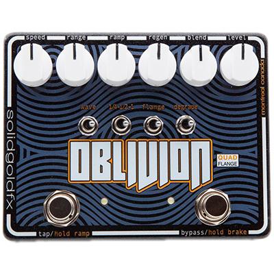 SOLID GOLD FX Oblivion Pedals and FX Solid Gold FX