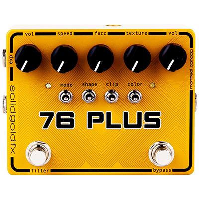 SOLID GOLD FX 76 Plus Pedals and FX Solid Gold FX 