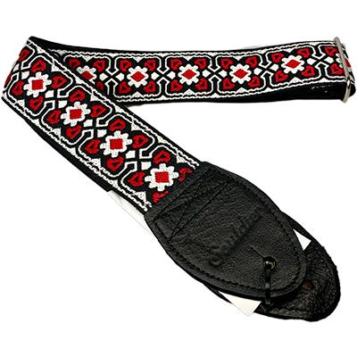 SOULDIER STRAPS Vintage 2" - Fillmore Red/White/Black Accessories Souldier Straps 