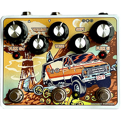 SOUNDBOX WORKSHOP 22/7 Hybrid Fuzz Guitar Pedal Pedals and FX Soundbox Workshop