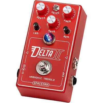 SPACEMAN EFFECTS Delta II Harmonic Tremolo - Red Pedals and FX Spaceman Effects