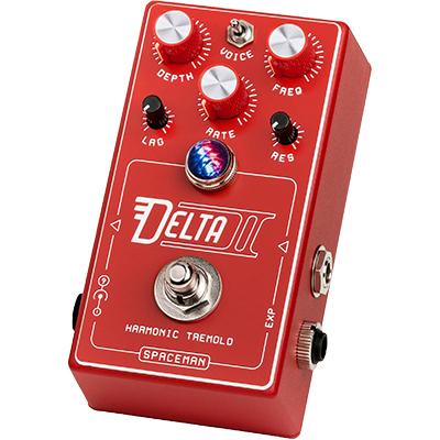 SPACEMAN EFFECTS Delta II Harmonic Tremolo - Red Pedals and FX Spaceman Effects 