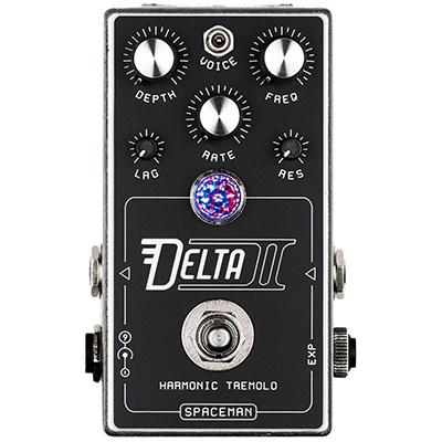SPACEMAN EFFECTS Delta II Harmonic Tremolo - Silver Pedals and FX Spaceman Effects