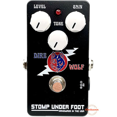 STOMP UNDER FOOT Dire Wolf Pedals and FX Stomp Under Foot 