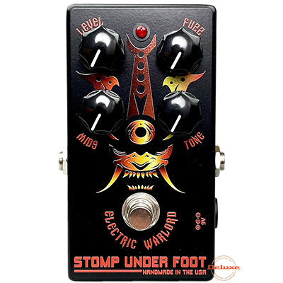 STOMP UNDER FOOT Electric Warlord Pedals and FX Stomp Under Foot