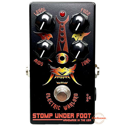 STOMP UNDER FOOT Electric Warlord Pedals and FX Stomp Under Foot 