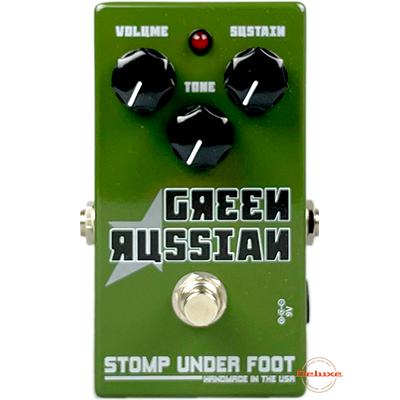 STOMP UNDER FOOT Green Russian Pedals and FX Stomp Under Foot 