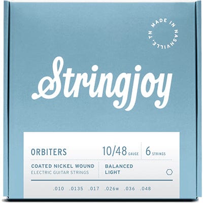 STRINGJOY Orbiters Balance Light Gauge (10-48) Coated Nickel Wound Electric Guitar Strings Accessories Stringjoy 