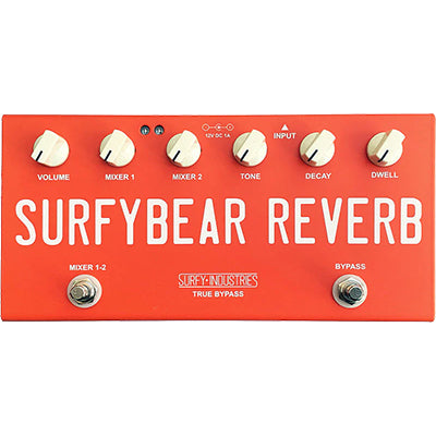 SURFY INDUSTRIES SurfyBear Compact - Fiesta Red Pedals and FX Surfy Industries