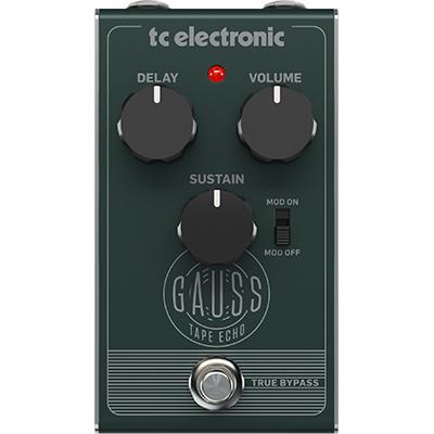 TC ELECTRONIC Gauss Tape Echo Pedals and FX TC Electronic