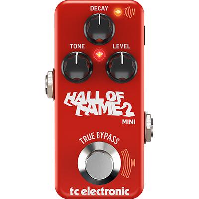 TC ELECTRONIC Hall Of Fame 2 MINI Pedals and FX TC Electronic