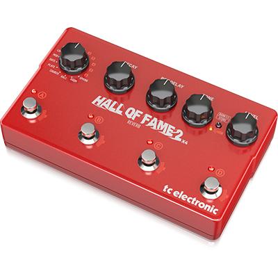 TC ELECTRONIC Hall of Fame 2 X4 Reverb Pedals and FX TC Electronic