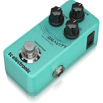 TC ELECTRONIC Hyper Gravity Mini Compressor Pedals and FX TC Electronic 