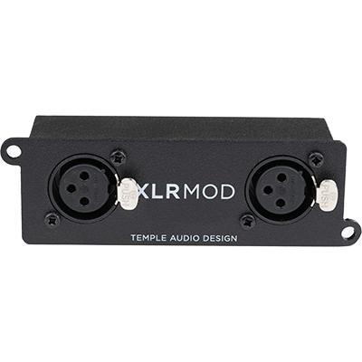 TEMPLE AUDIO DESIGN MOD-XLRFF XLR Pass Thru Module (Female + Female) Pedals and FX Temple Audio Design