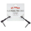 TOURGEAR DESIGNS Flat TRS Patch Cable - 15" Accessories TourGear Designs