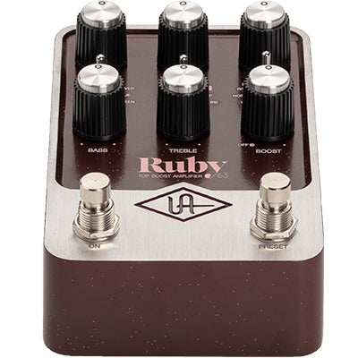 UNIVERSAL AUDIO UAFX Ruby 63 Top Boost Amp Pedal