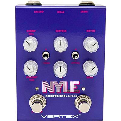 VERTEX EFFECTS Nyle Compressor Pedals and FX Vertex Effects