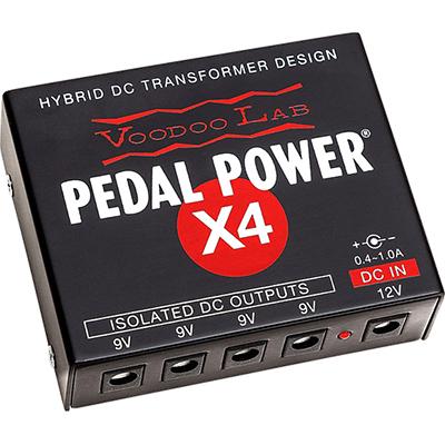 VOODOO LAB Pedal Power X4 Pedals and FX Voodoo Lab 