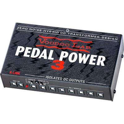 VOODOO LAB Pedal Power 3 Pedals and FX Voodoo Lab