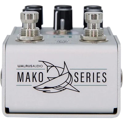 WALRUS AUDIO MAKO Series D1 High-Fidelity Delay V2 Pedals and FX Walrus Audio