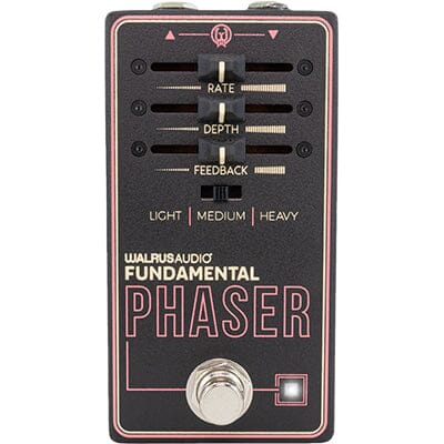 WALRUS AUDIO Fundamental Series: Phaser Pedals and FX Walrus Audio 